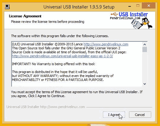 UUI - Accept License