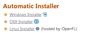 download haxe installer
